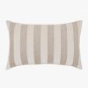 Living L&M Home | Etro Almond Stripe Velvet Cushion