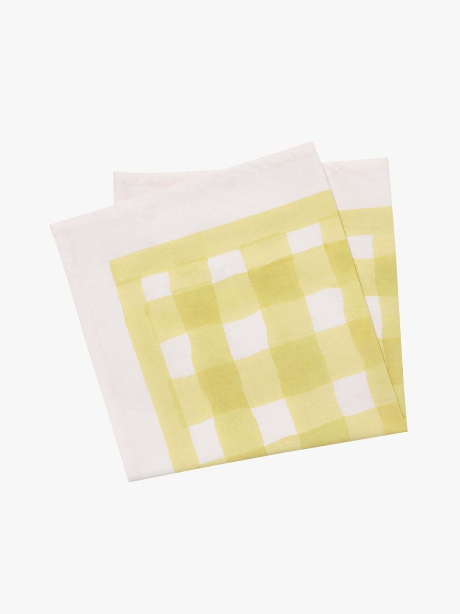 Dining L&M Home | Spritz Limone Napkin Set