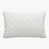 Bedroom L&M Home | Soho Cloud Linen & Cotton Quilted Pillowcases